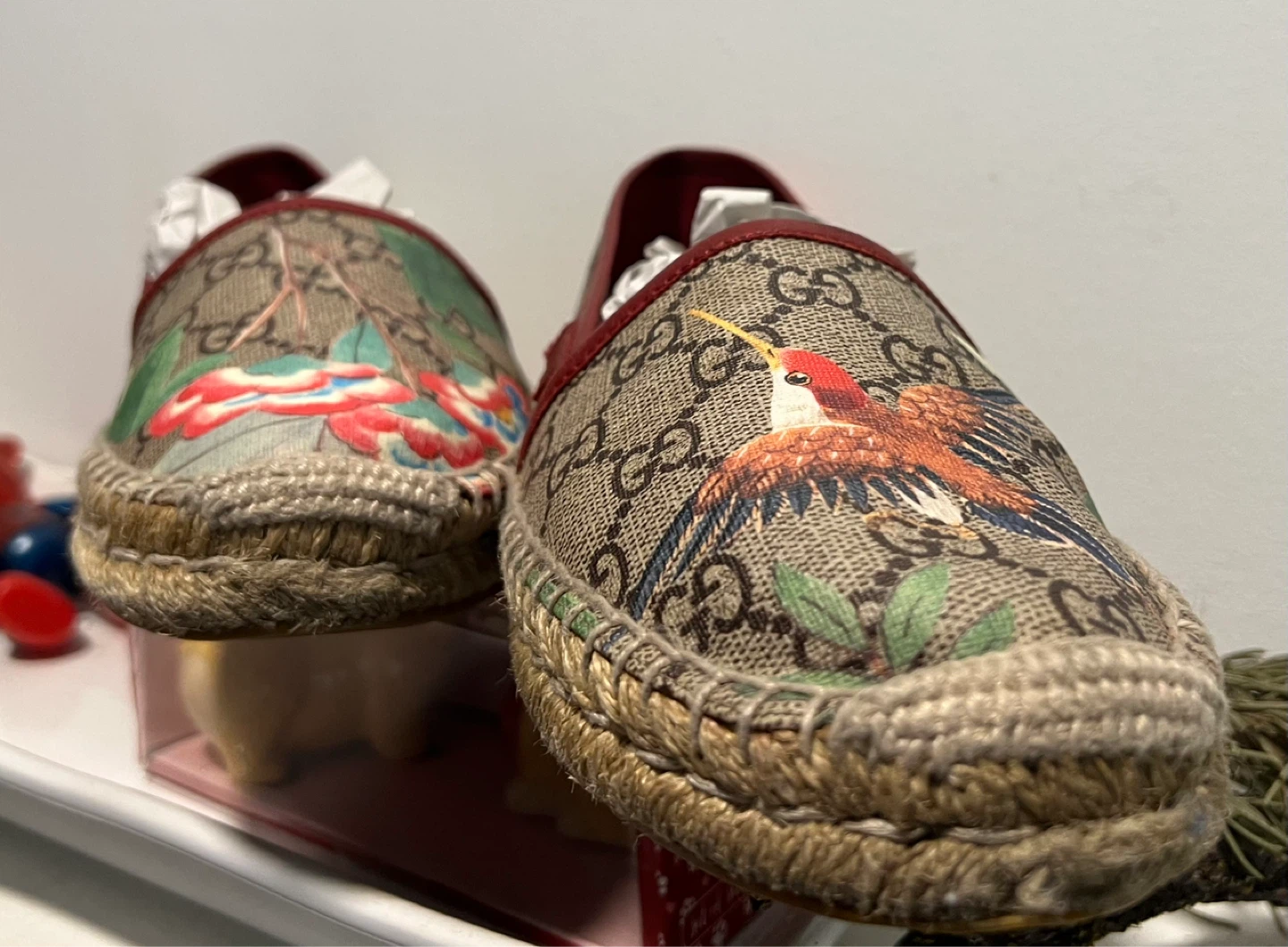 Gucci Espadrille Flats Sz37.5