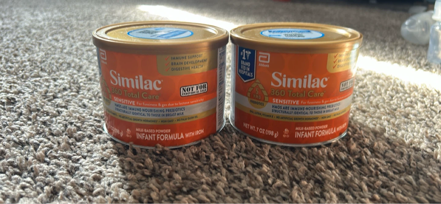 Similac 360 Total Care Sensitive Infant Formula - 2 x 7 oz cans