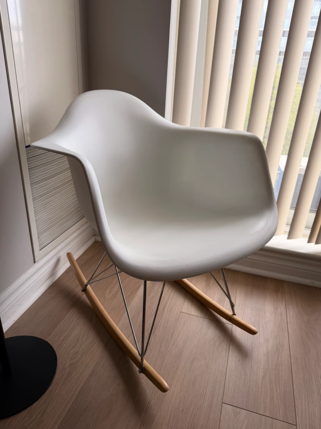 White Rocking Chair