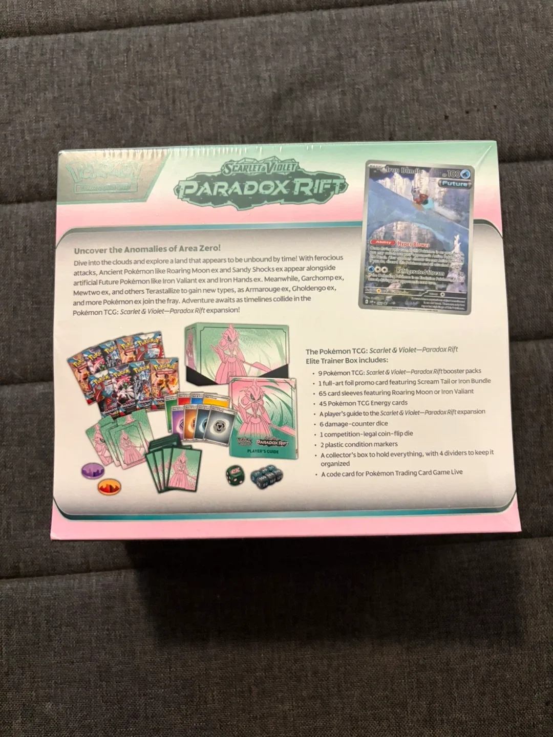 Pokémon Scarlet & Violet Paradox Rift Elite Trainer Box - photo 2