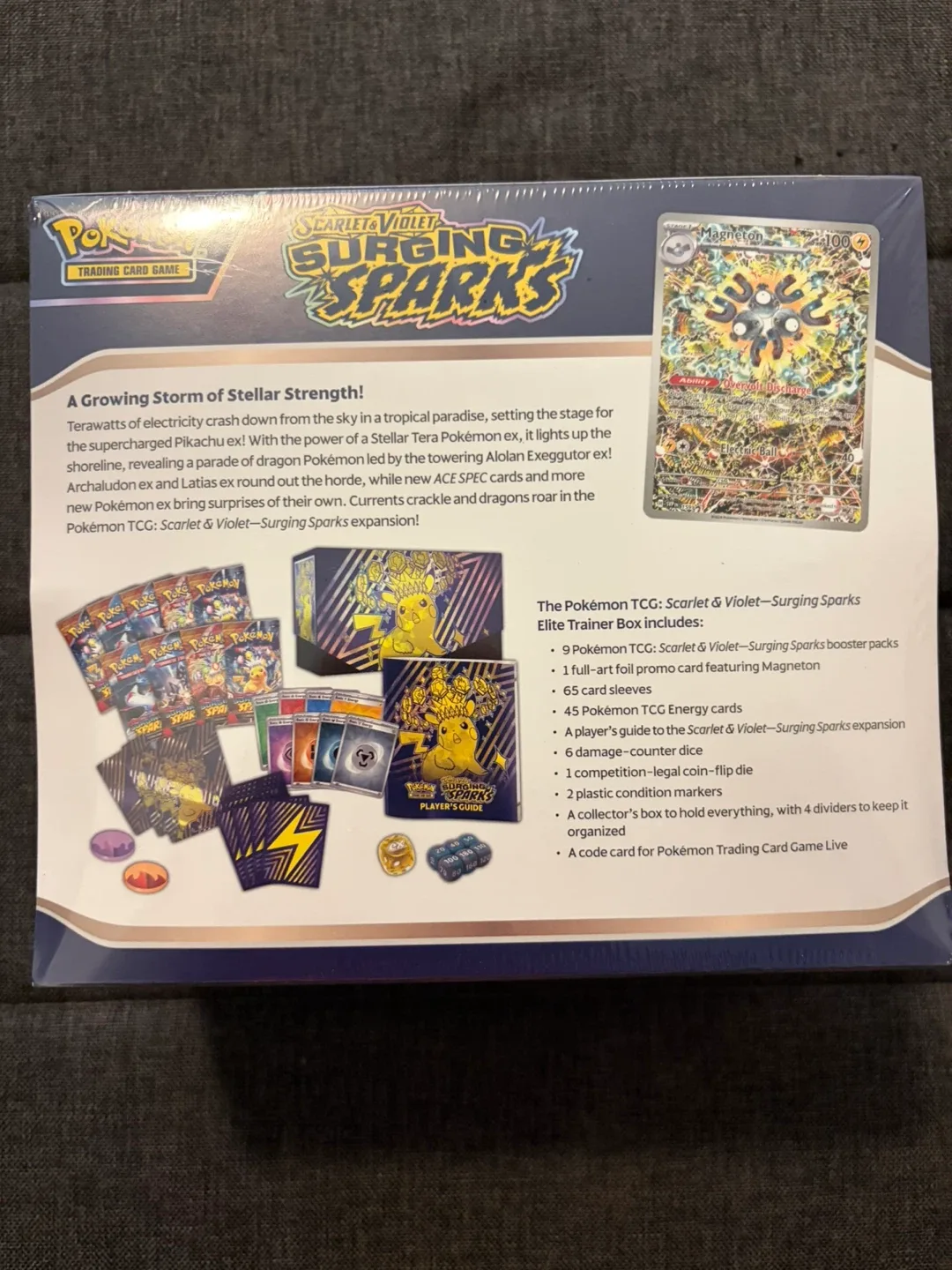 Pokémon Scarlet & Violet - Surging Sparks Elite Trainer Box - photo 2