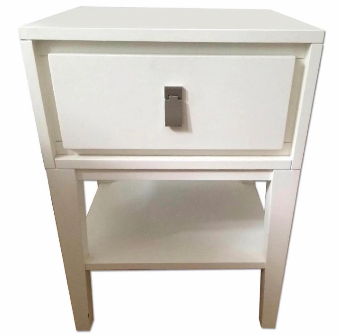 White West Elm Nightstand