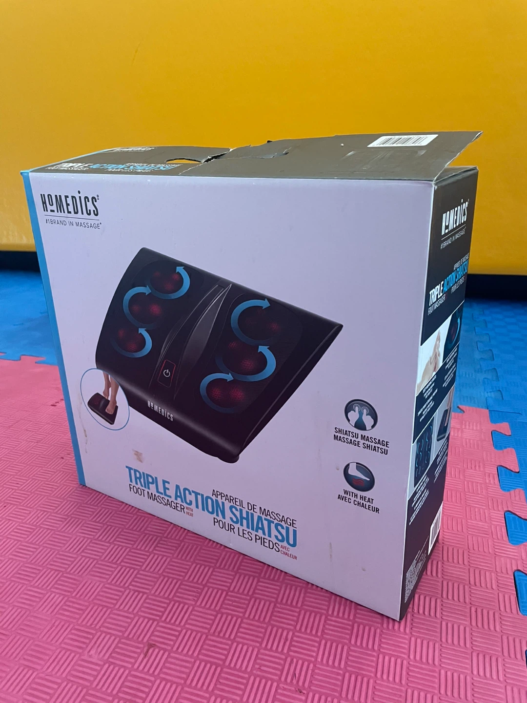HoMedics Shiatsu Foot Massager with Heat