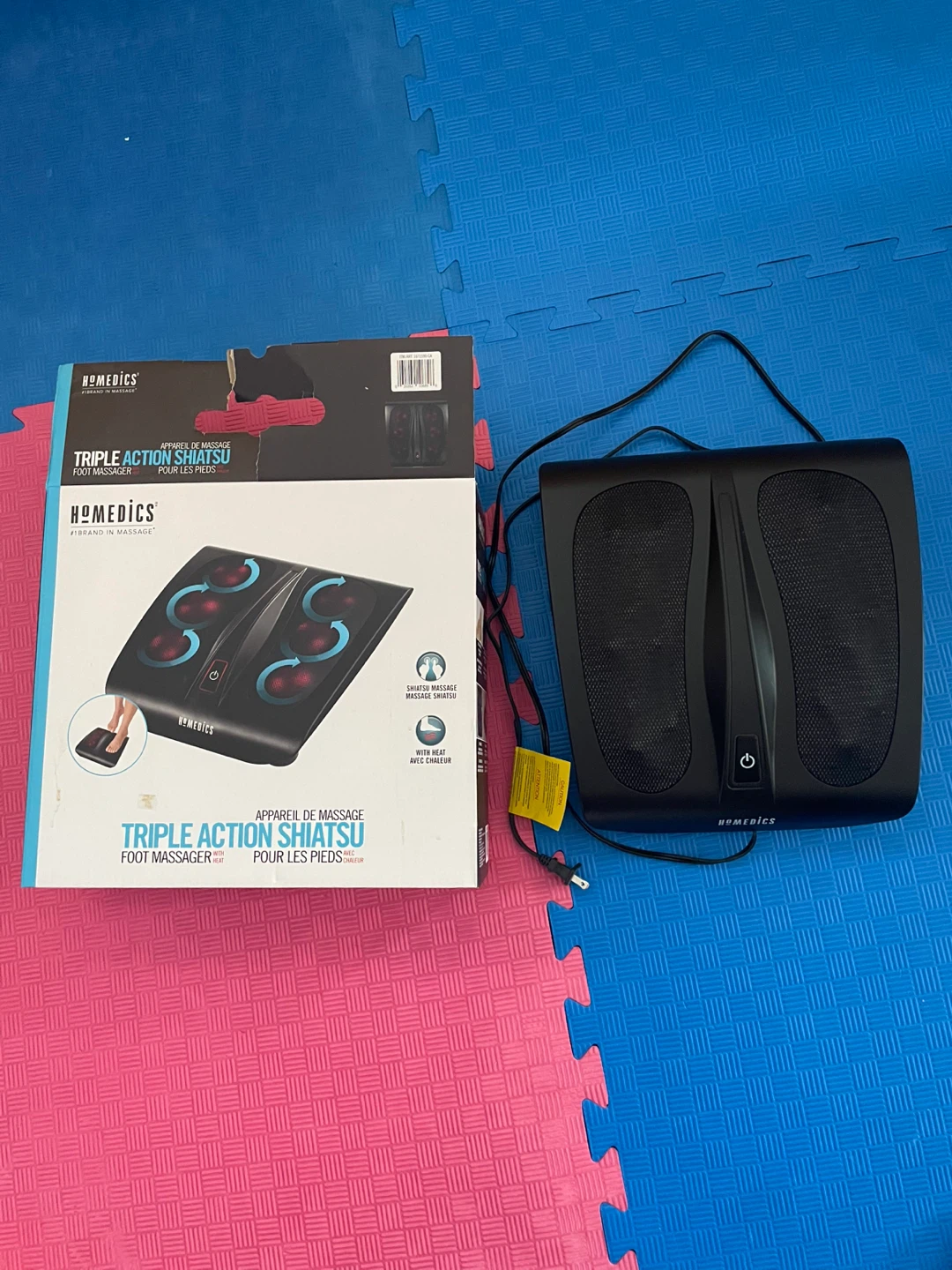 HoMedics Shiatsu Foot Massager with Heat - photo 2