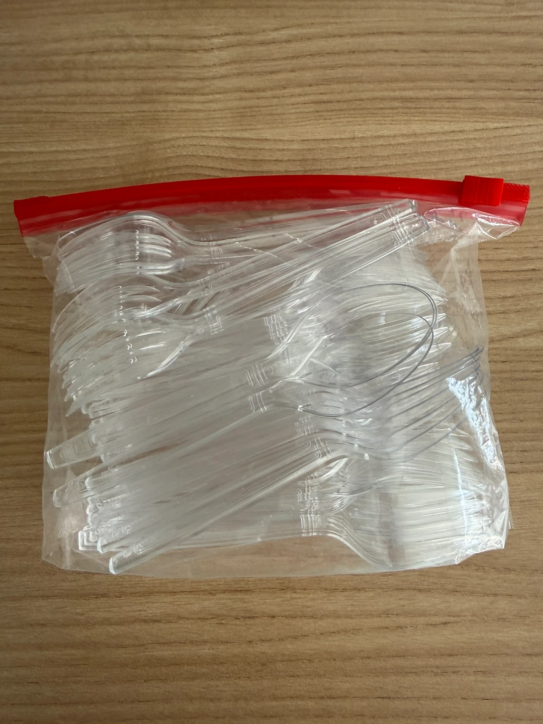 Free Clear Plastic Forks and Spoons - photo 2