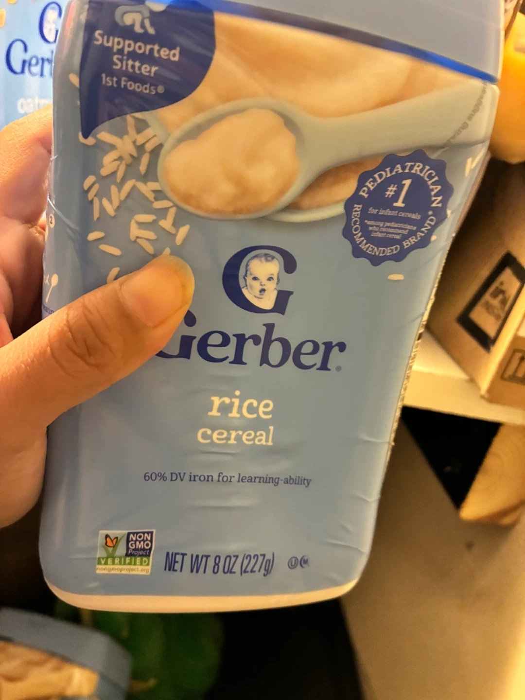 Gerber Rice Cereal - 8 oz