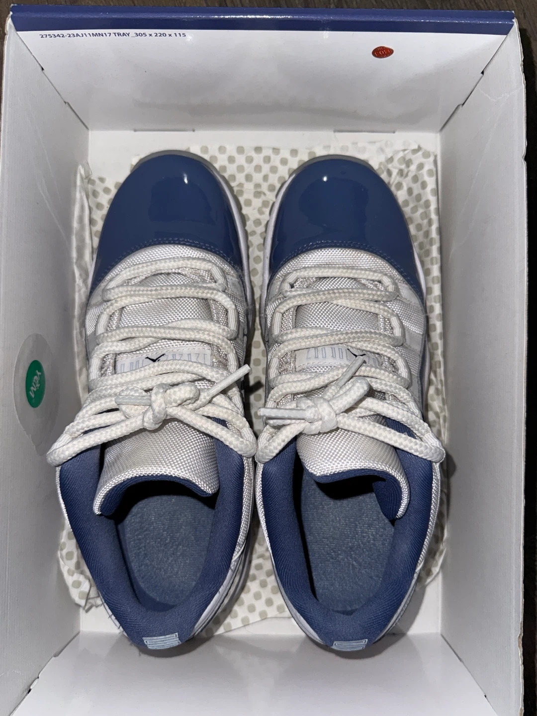 Air Jordan 11 Retro Low GS "Midnight Navy" Size 6Y - photo 2