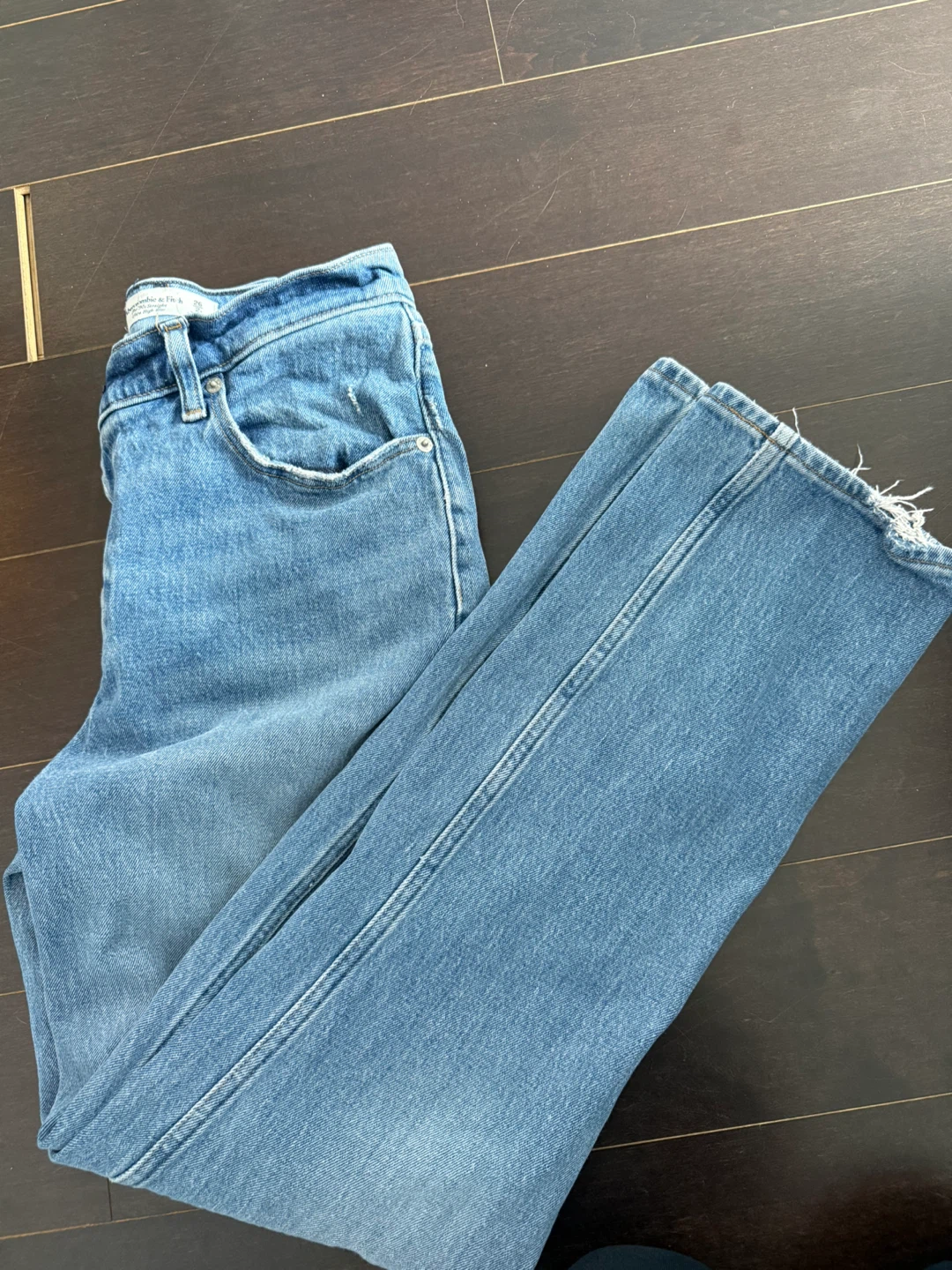 Abercrombie & Fitch The 90s Straight Ultra High Rise Jeans - photo 4
