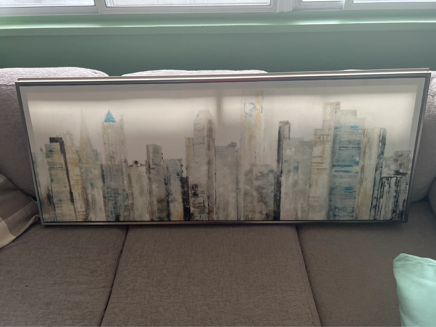 Framed Skyline Artwork