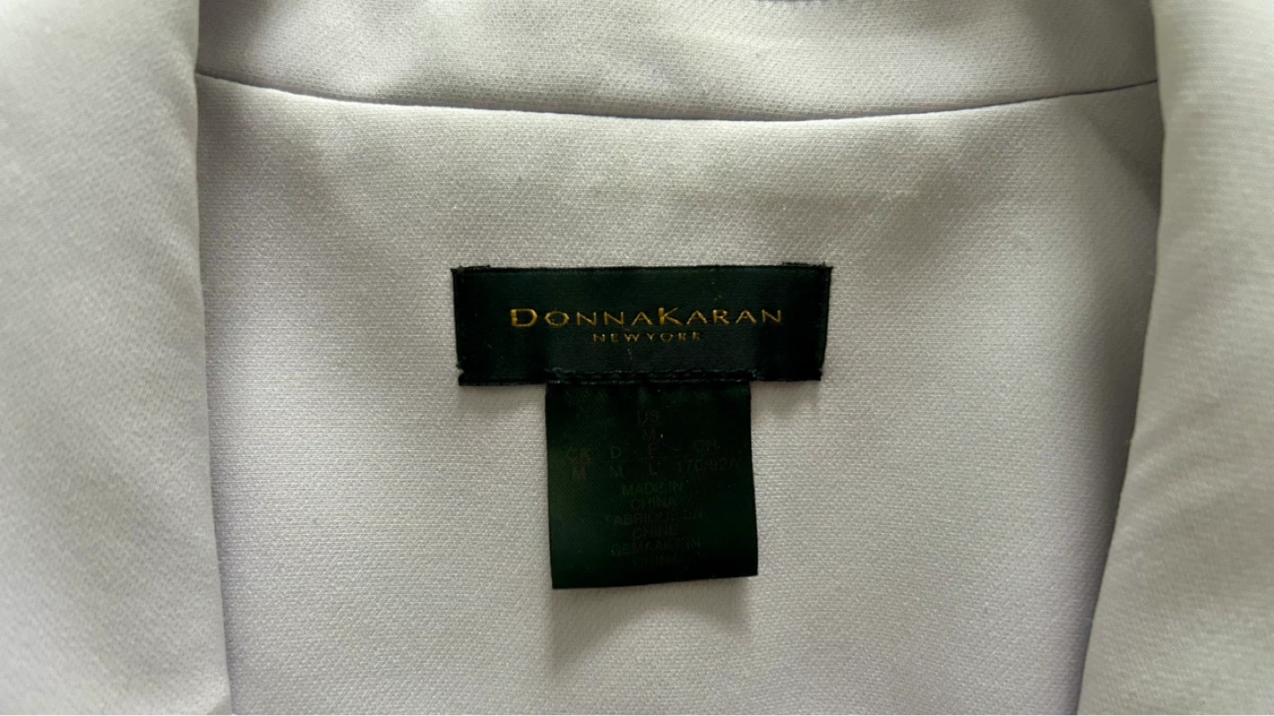 Donna Karan New York Lavender Double-Breasted Blazer - photo 3