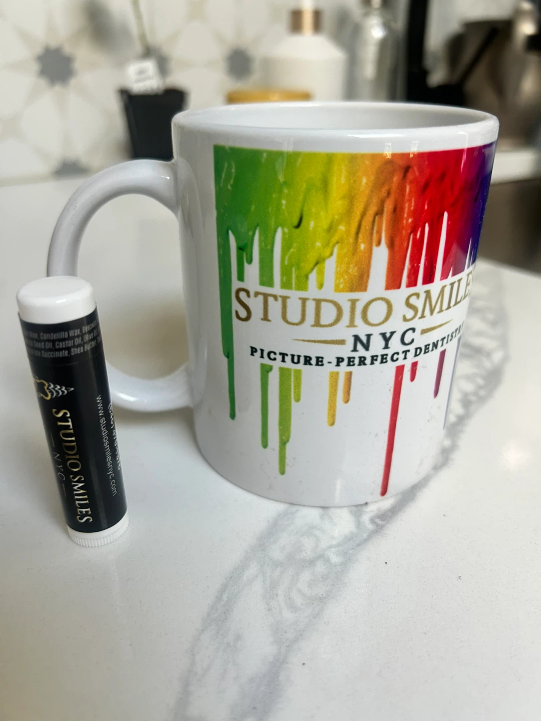 Studio Smiles NYC Mug and Lip Balm Set