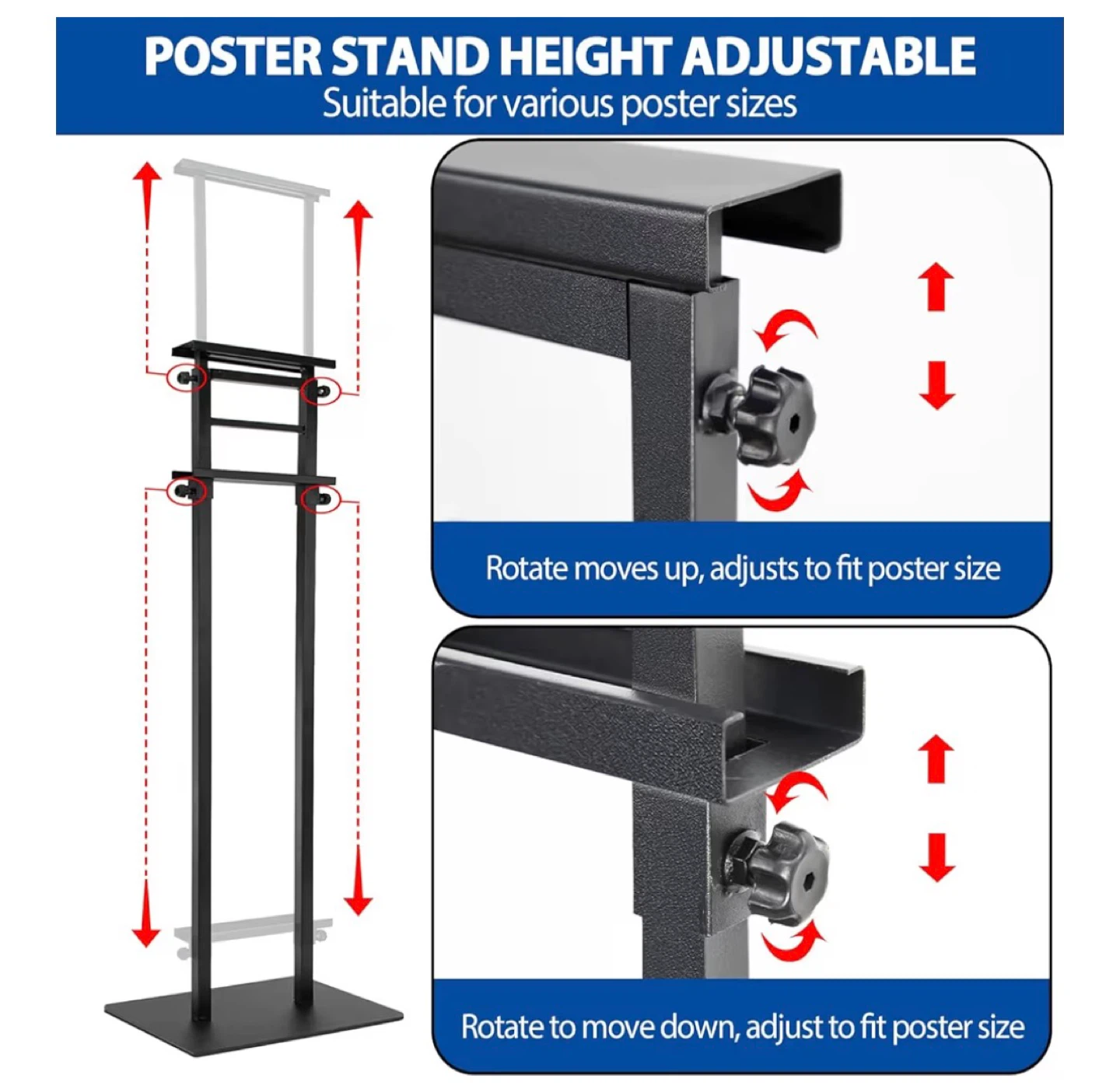 VAIIGO Double-Sided Poster Stand - photo 5