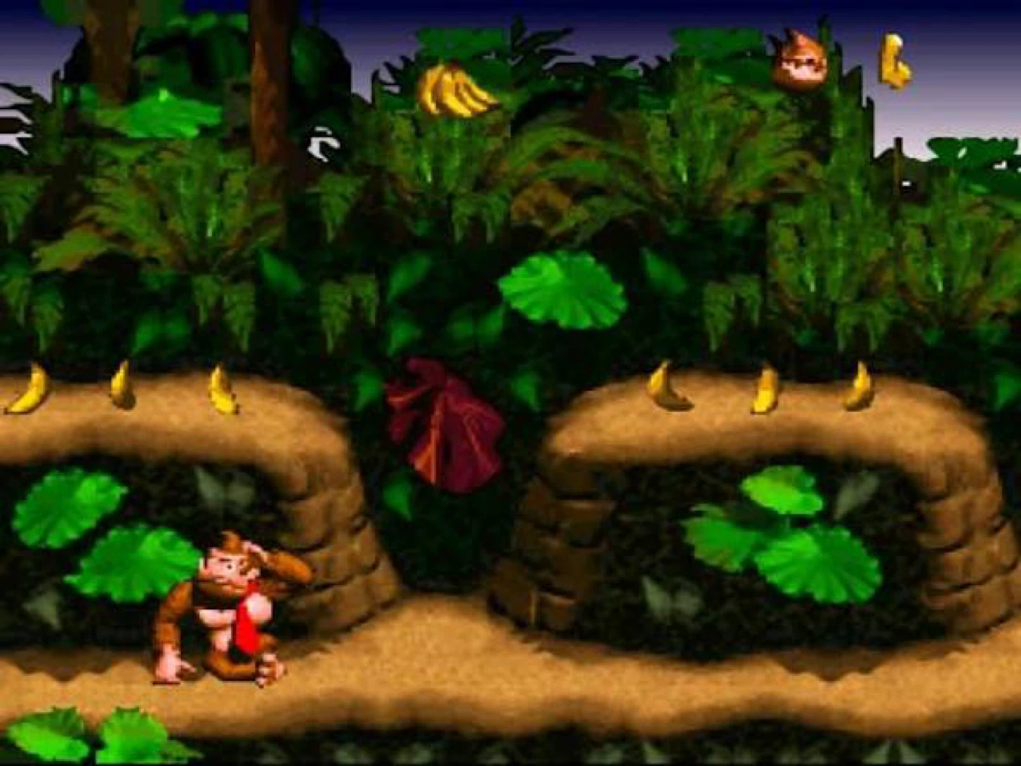 Donkey Kong Country SNES Super Nintendo Game Cartridge - photo 2