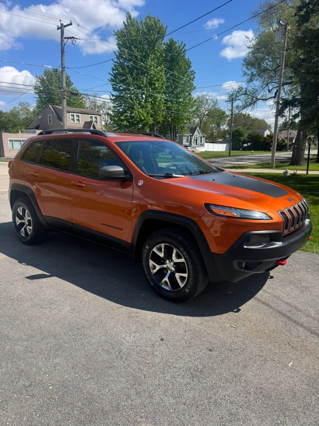 Jeep Cherokee Trailhawk - Orange - photo 2