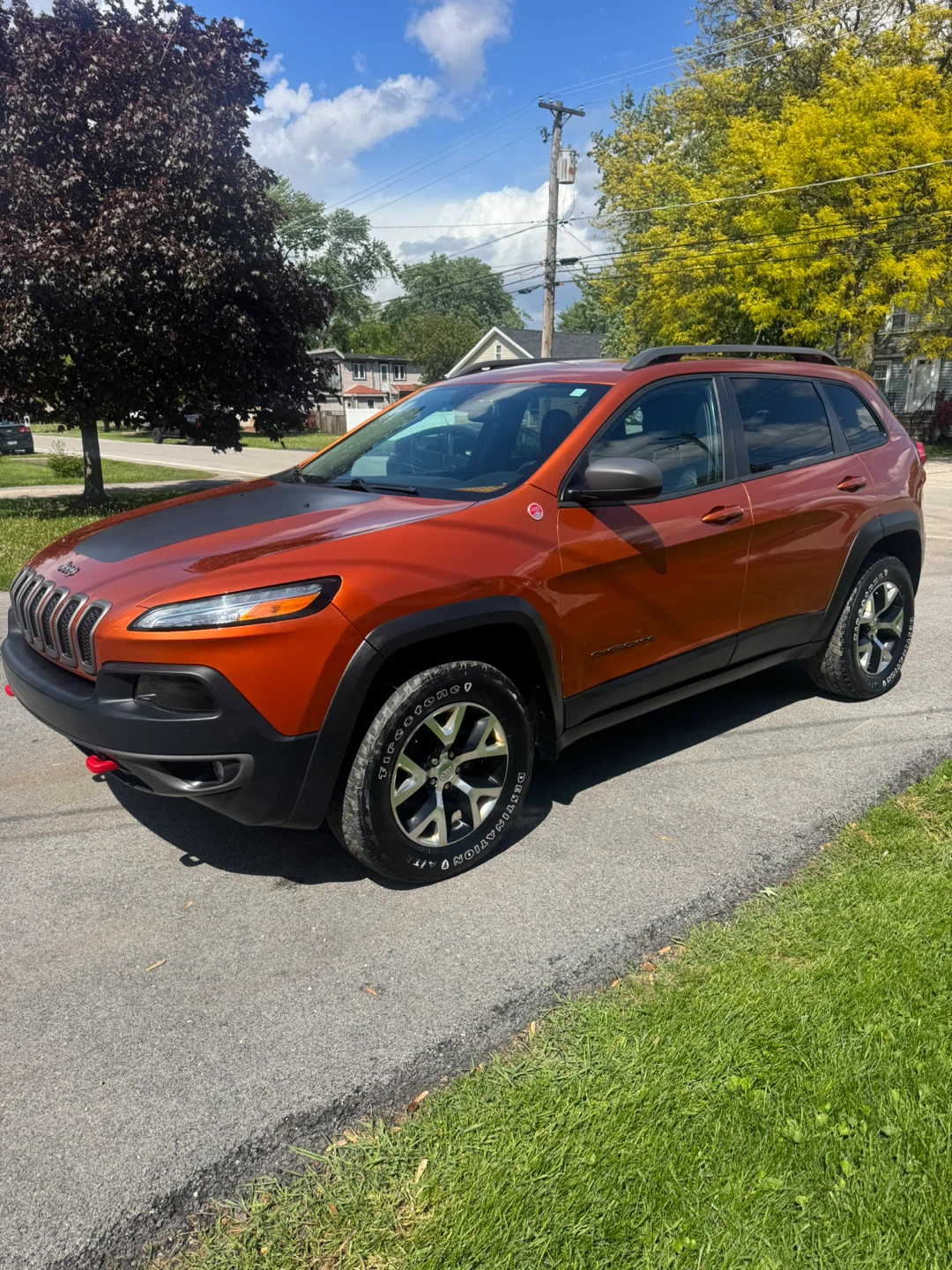 Jeep Cherokee Trailhawk - Orange - photo 3