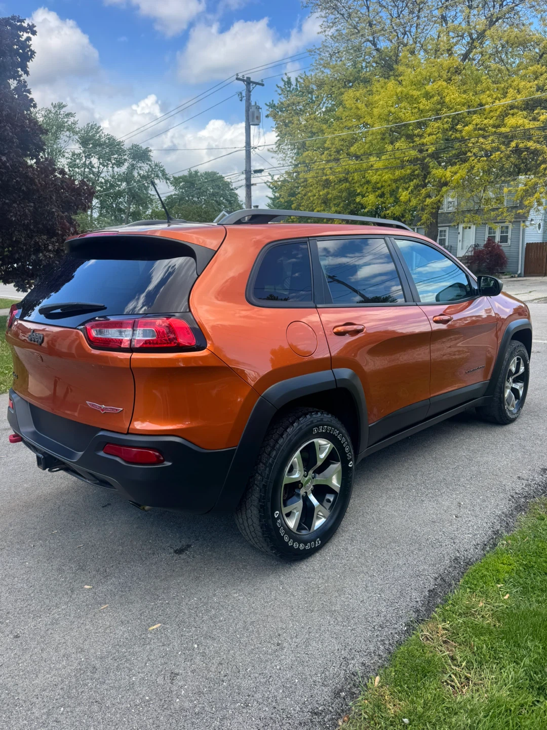 Jeep Cherokee Trailhawk - Orange - photo 4