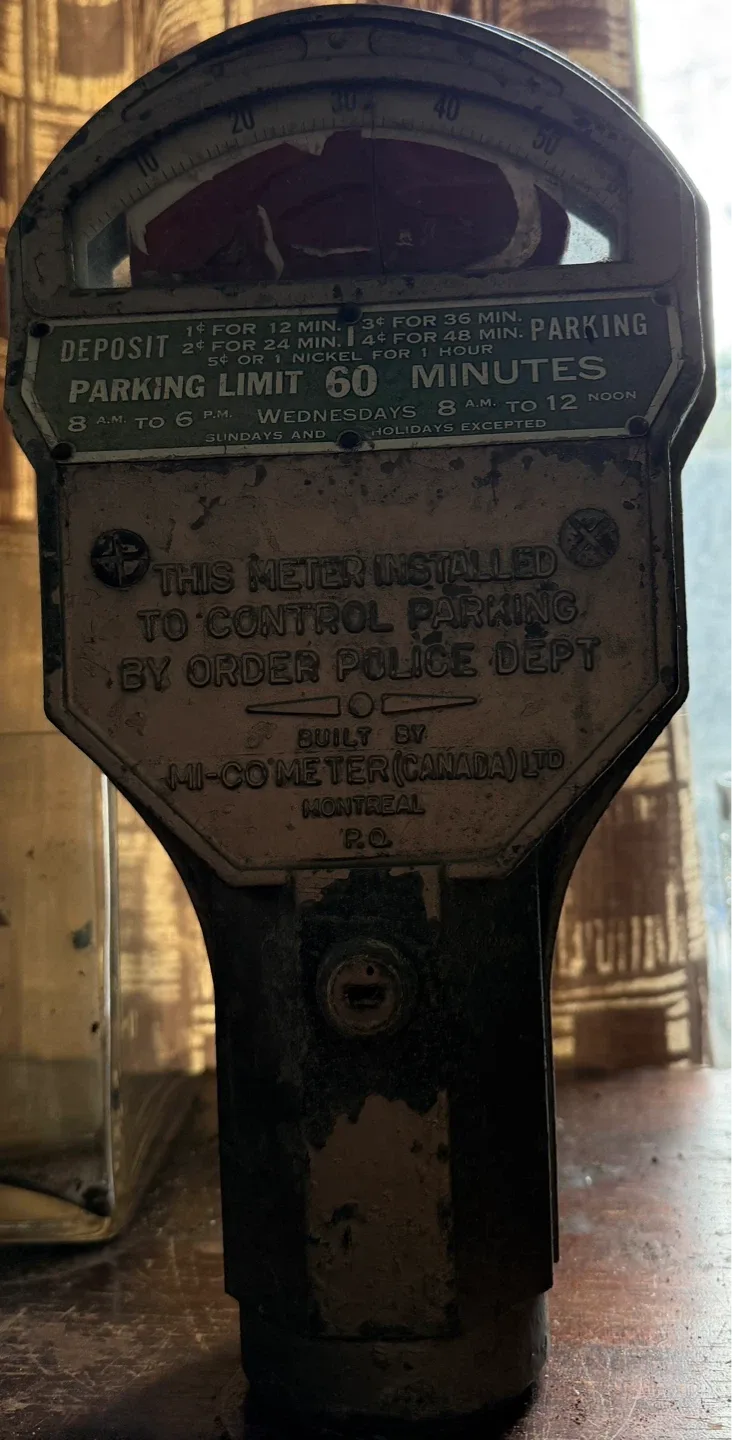Vintage Mi-Co Meter Parking Meter - photo 2