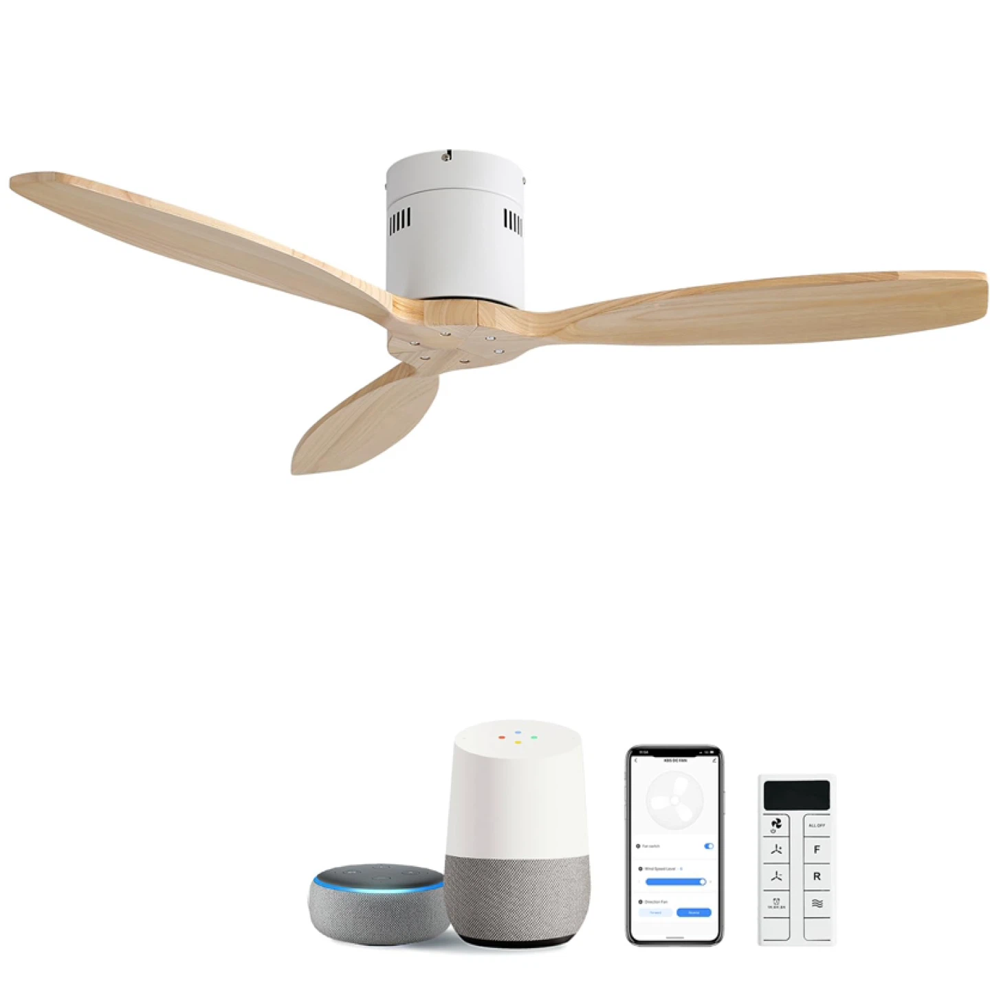 Sofucor 52 Inch Smart Ceiling Fan