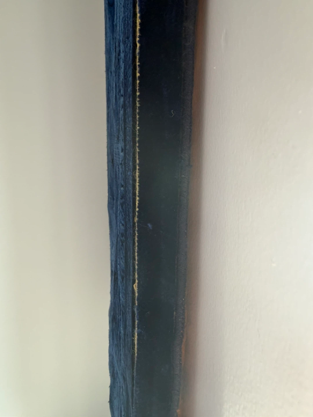 Blue Prayer Rug with Gold Trim - photo 3