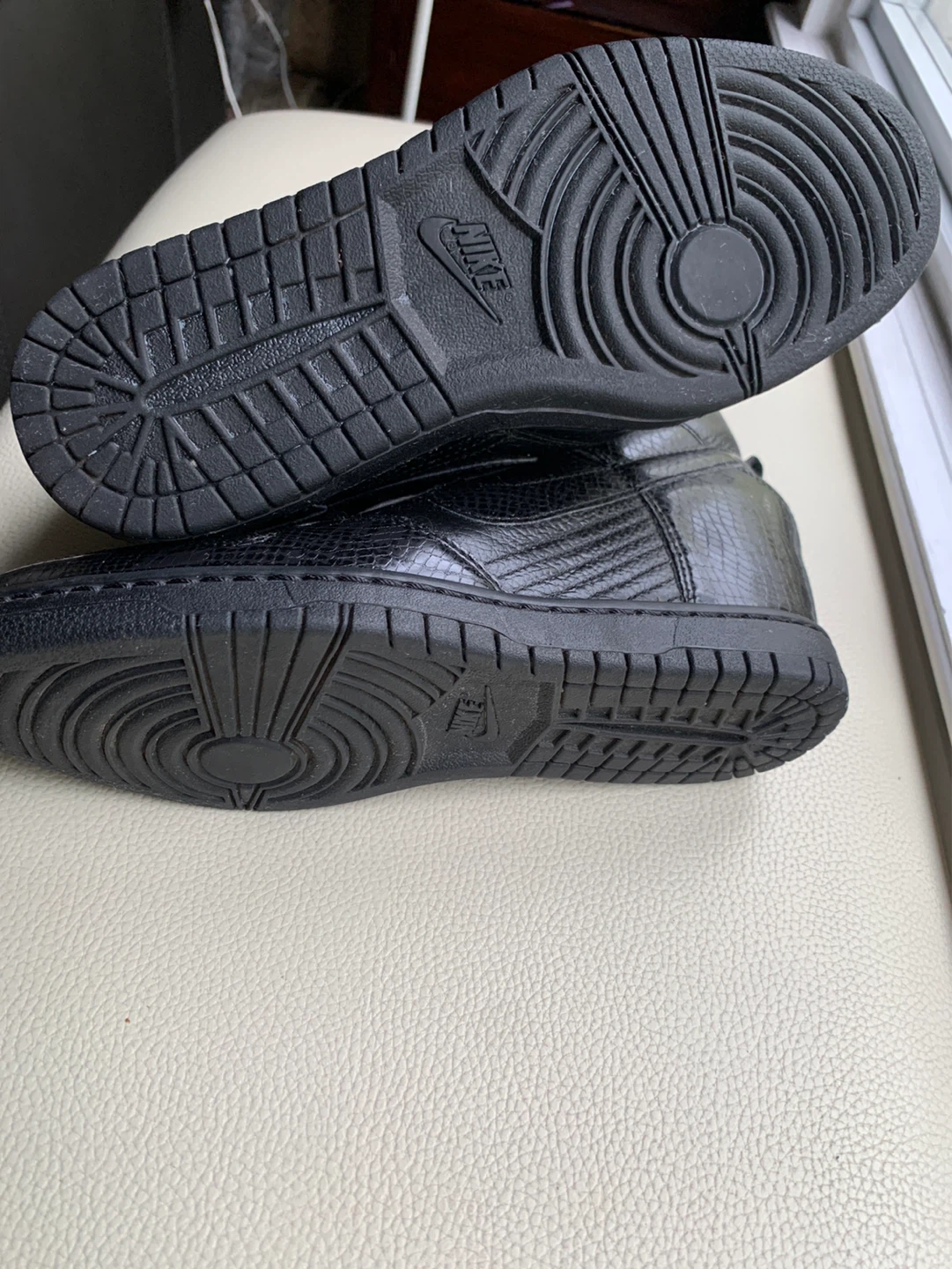 WOMEN’S Nike Dunk High "Suede Snake" Black High-Top Sneakers - photo 4
