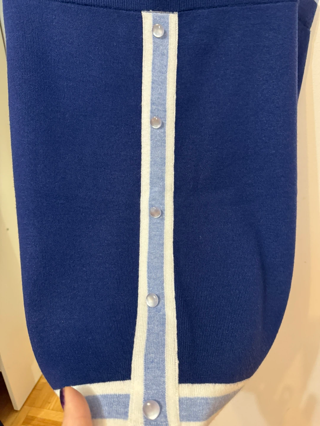 Freshman 1996 Navy Blue Ribbed Skirt - Size XL - photo 2