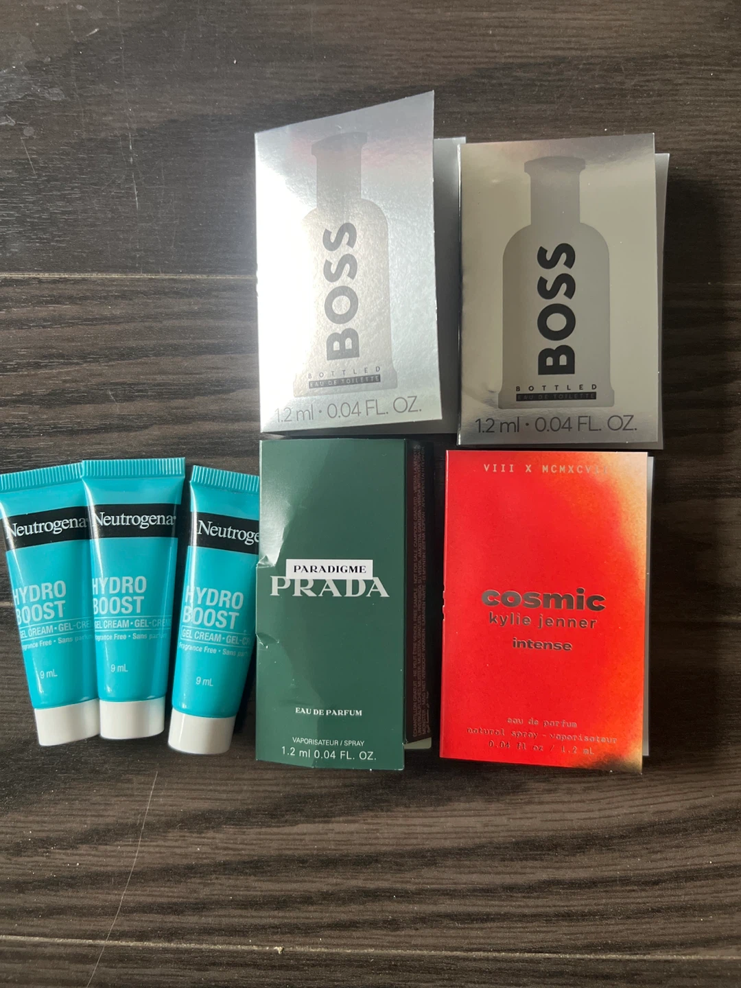 Assorted Perfume & Skincare travel sizes