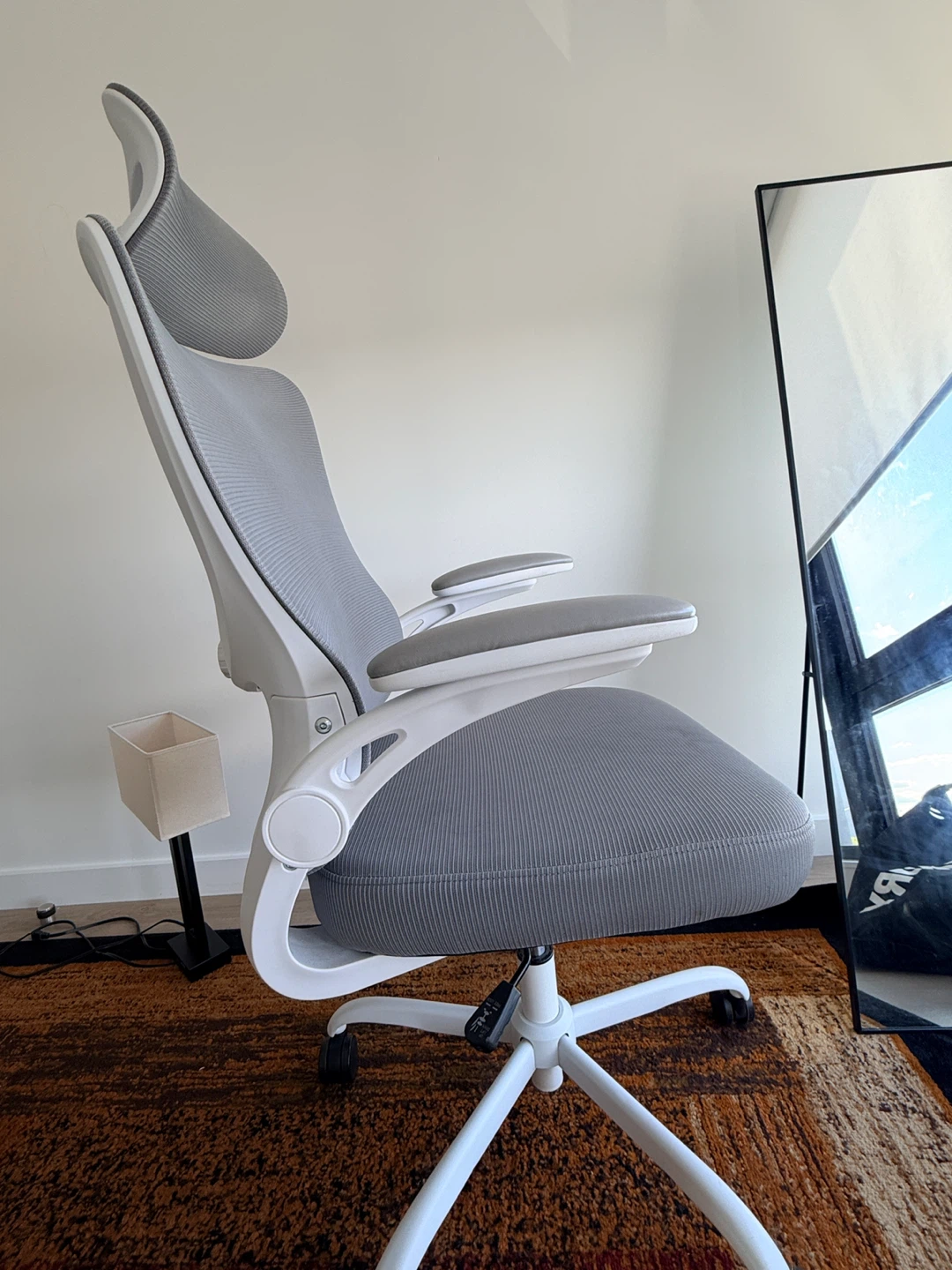 Ergonomic Office Chair - Gray Mesh