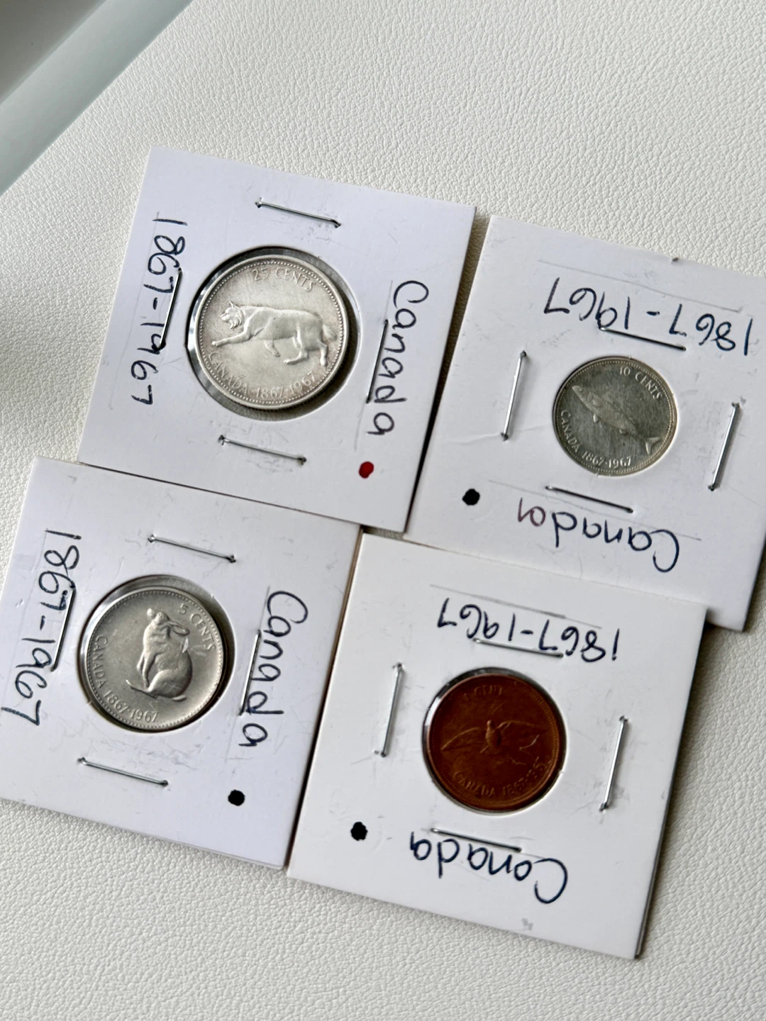 1967 Canadian Centennial Silver Coin Lot 🇨🇦