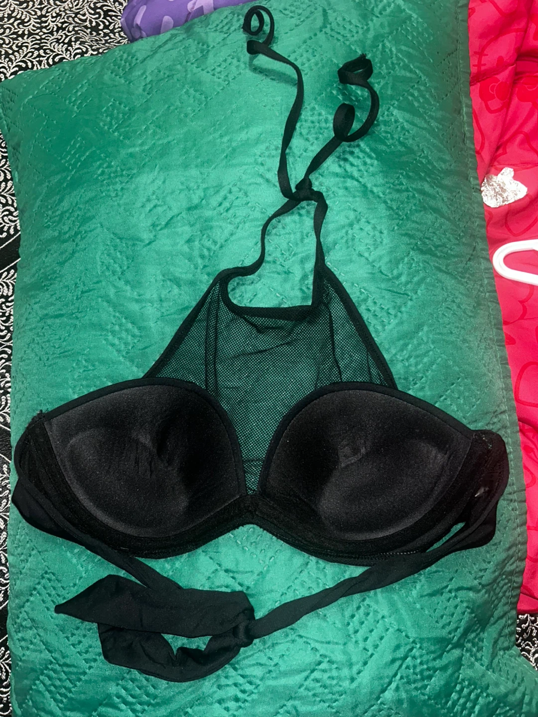 Mesh Halter Bikini Top - photo 2