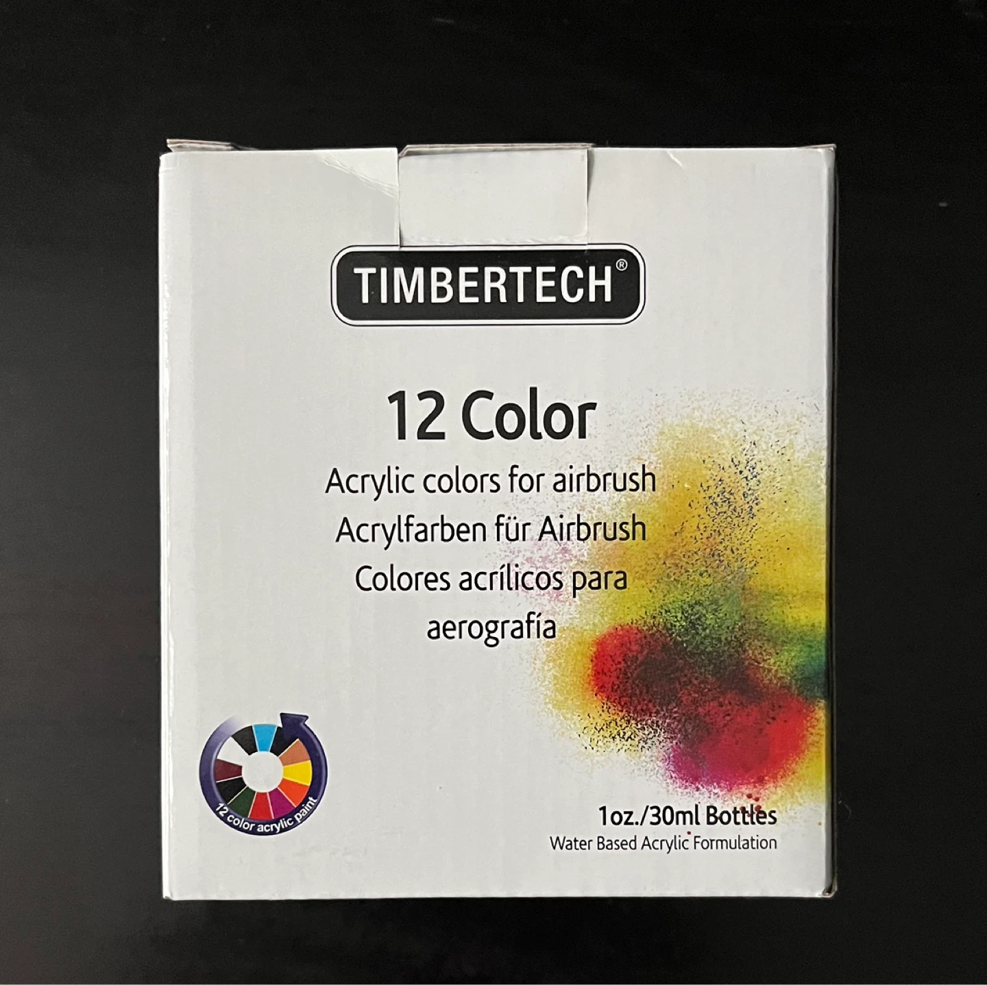 Acrylic Airbrush Paint Set