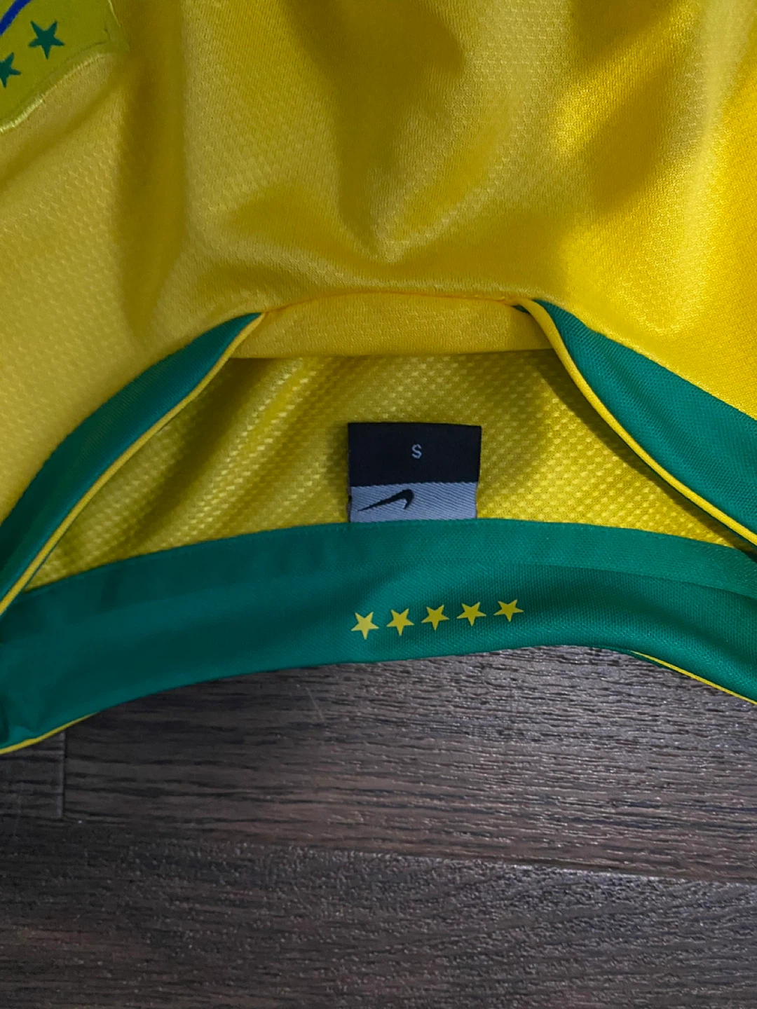 Nike Brazil National Football Team Ronaldinho #10 Jersey Size S - photo 4