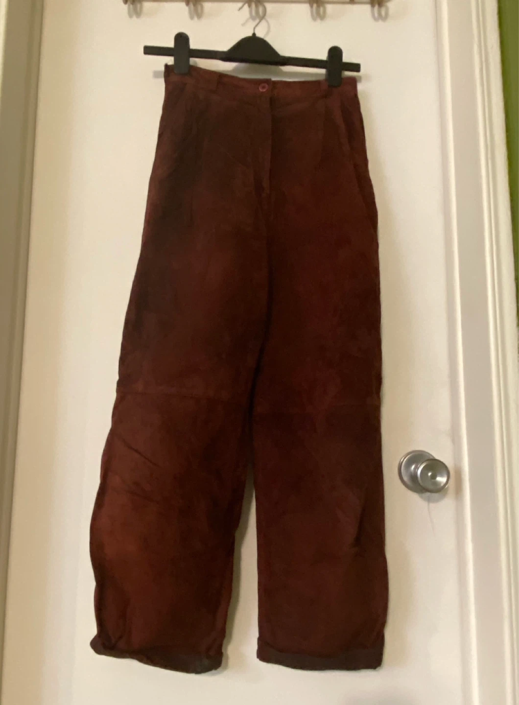 Vintage suede pants