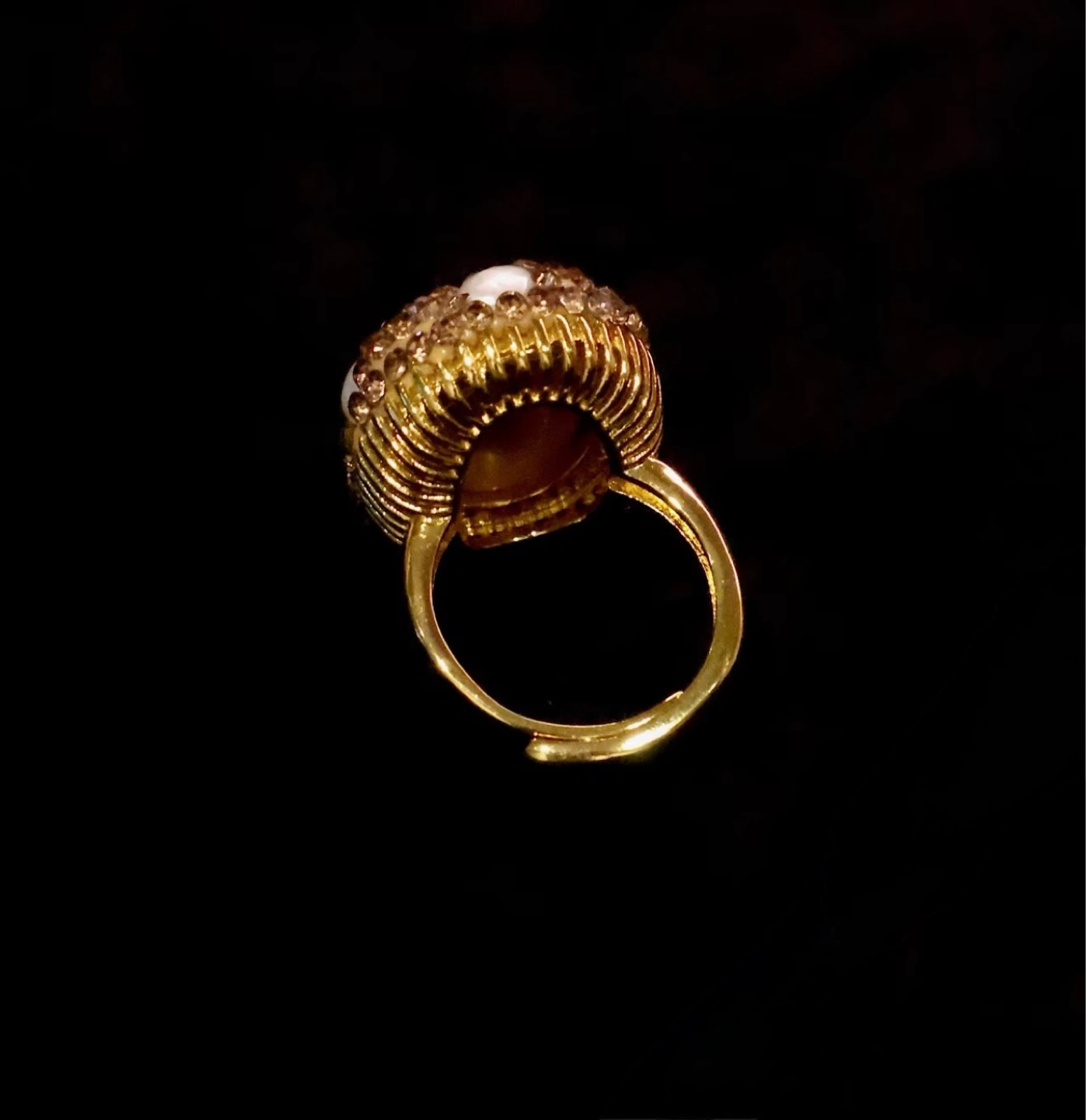 Regal Statement Set: "Sultan" Gems with Pearl Halo - photo 3