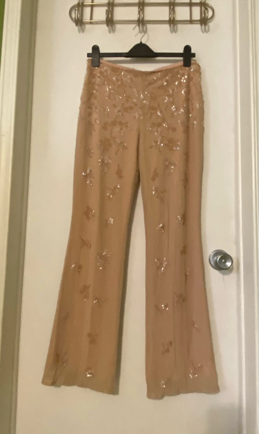 Vintage beaded pants