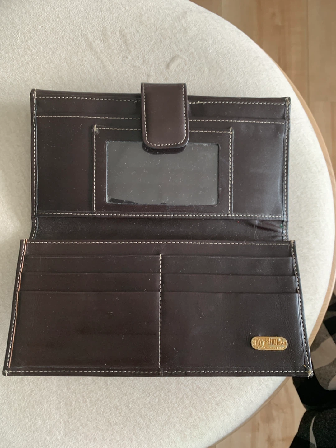 Fendi Roma Made in Italy Brown Monogram Bifold Wallet - photo 2
