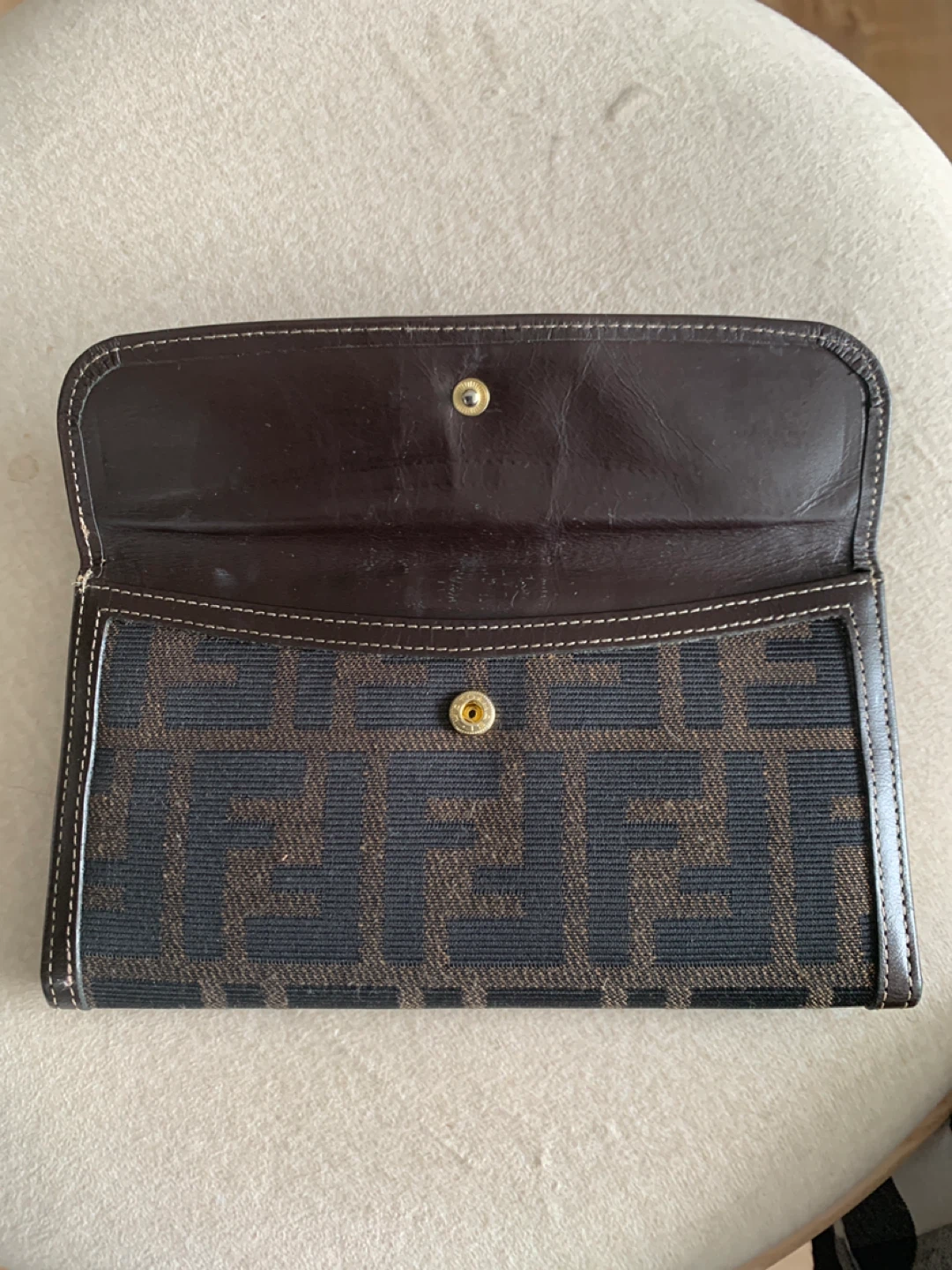 Fendi Roma Made in Italy Brown Monogram Bifold Wallet - photo 4