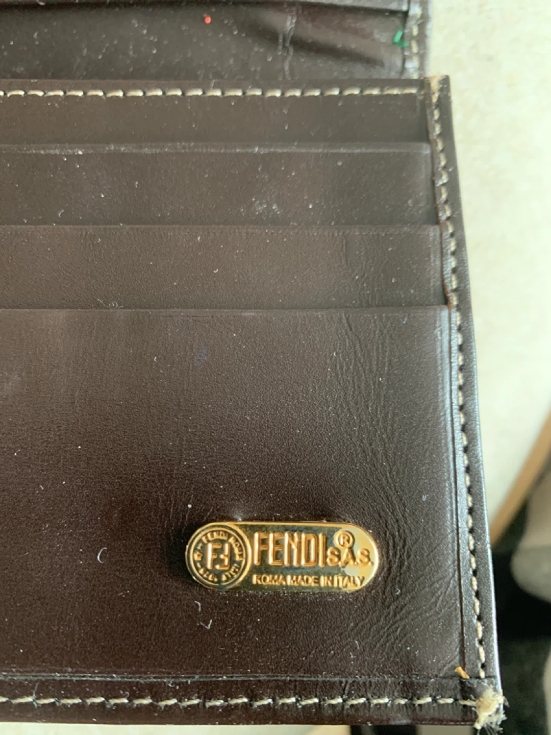 Fendi Roma Made in Italy Brown Monogram Bifold Wallet - photo 3