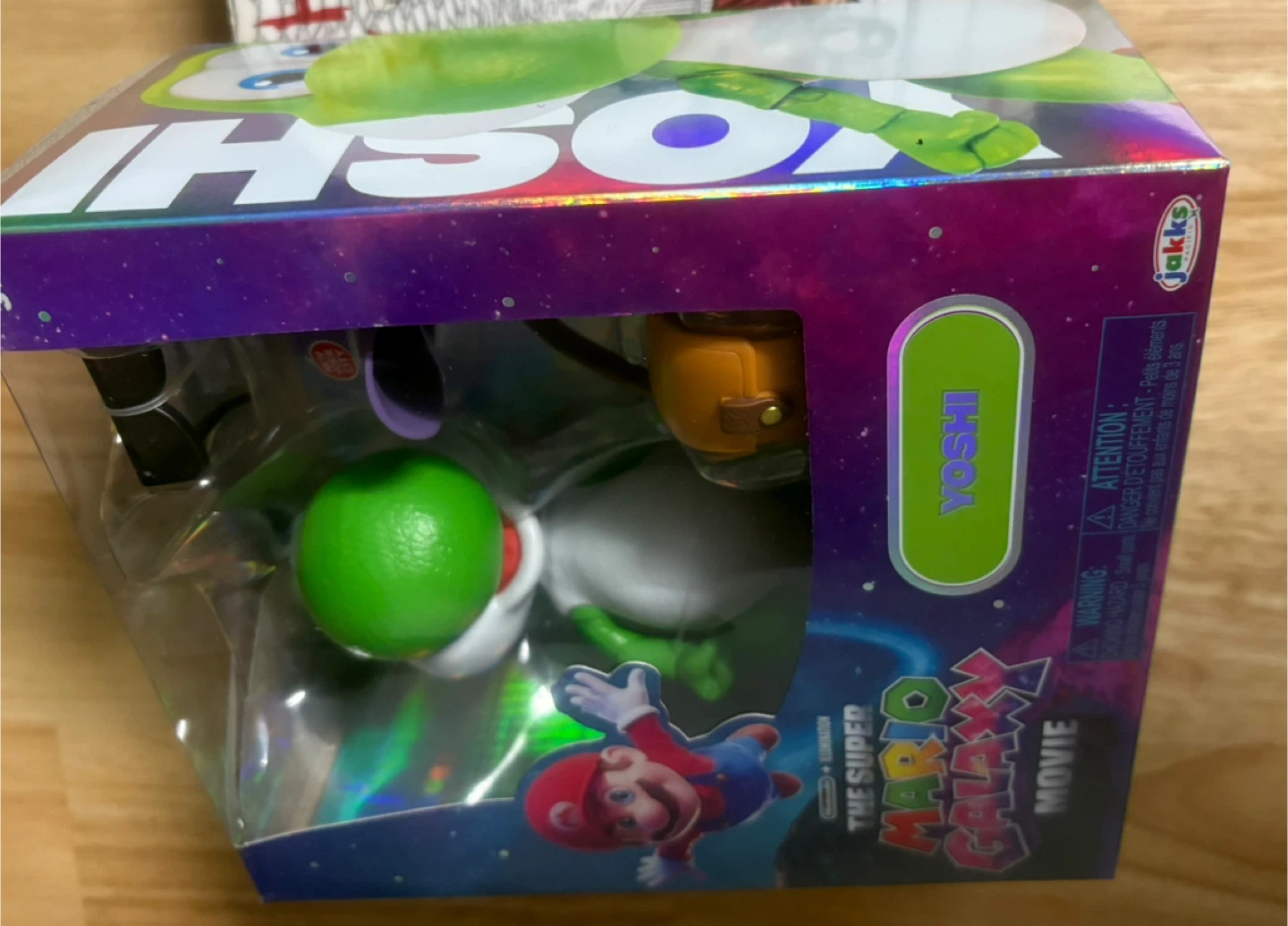 The Super Mario Bros. Movie Yoshi Figure with Accessories