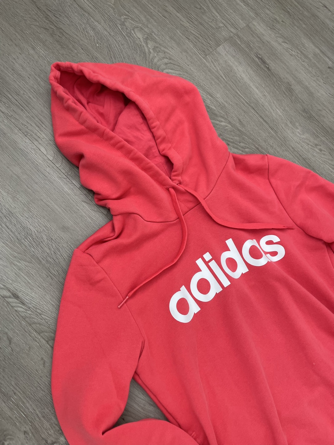 Adidas Hoodie - Coral - Size S - photo 4