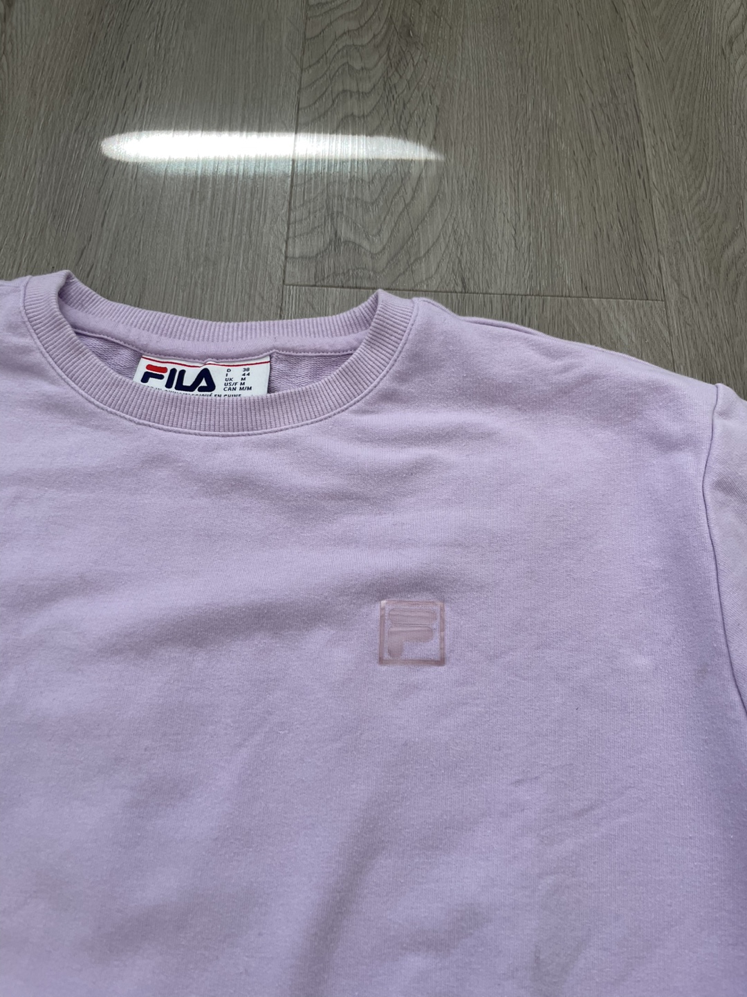 Fila Lavender Crewneck Sweatshirt - Medium - photo 3