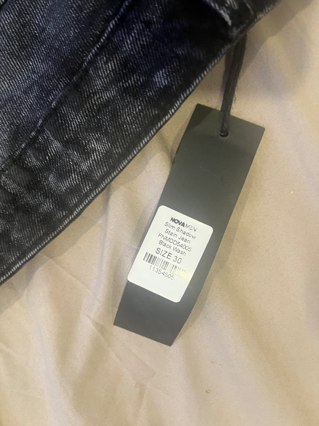 FASHIONNOVA MEN Slim Shadow Stain Jeans - photo 2