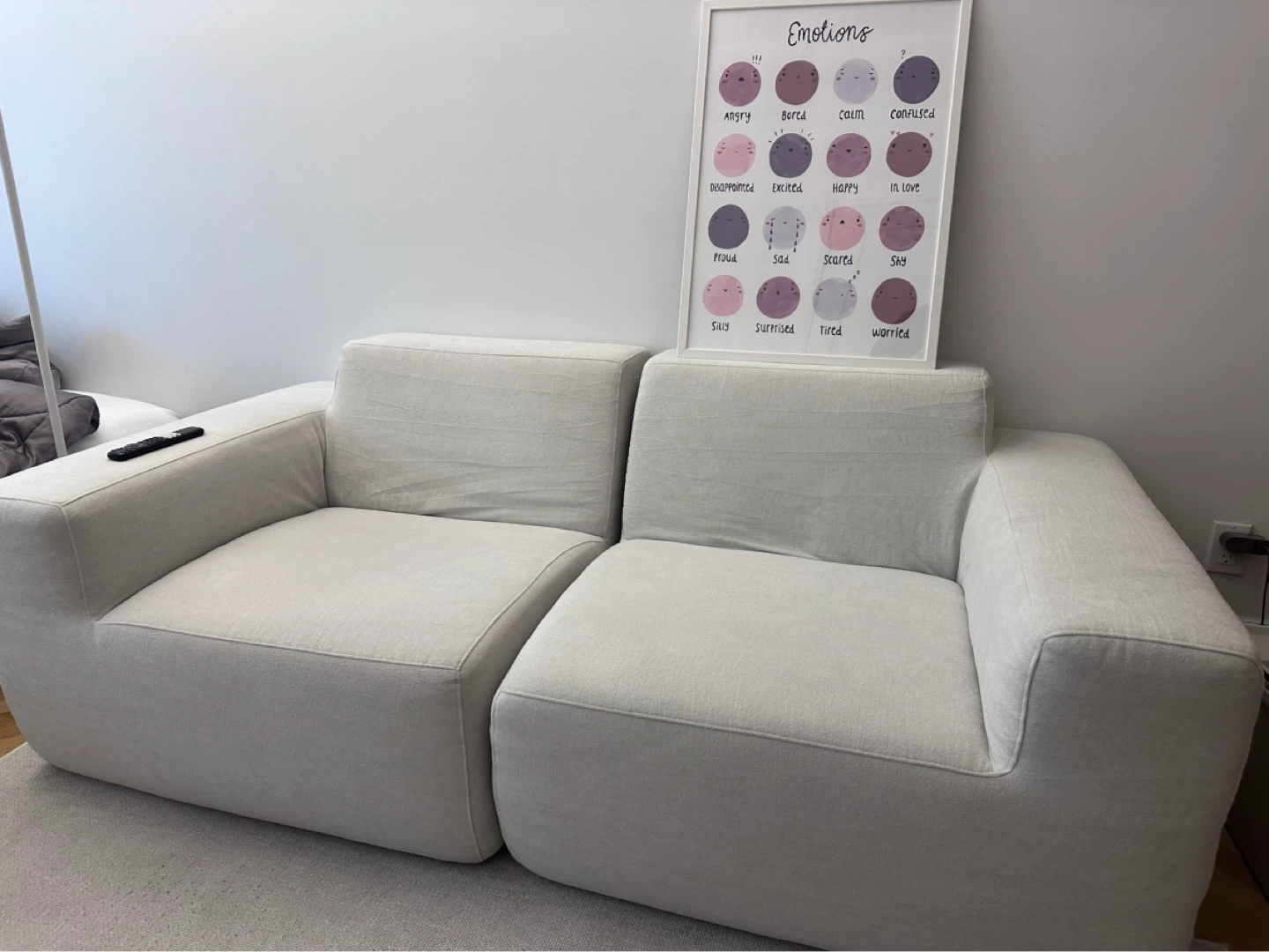 Modern White Sectional Sofa