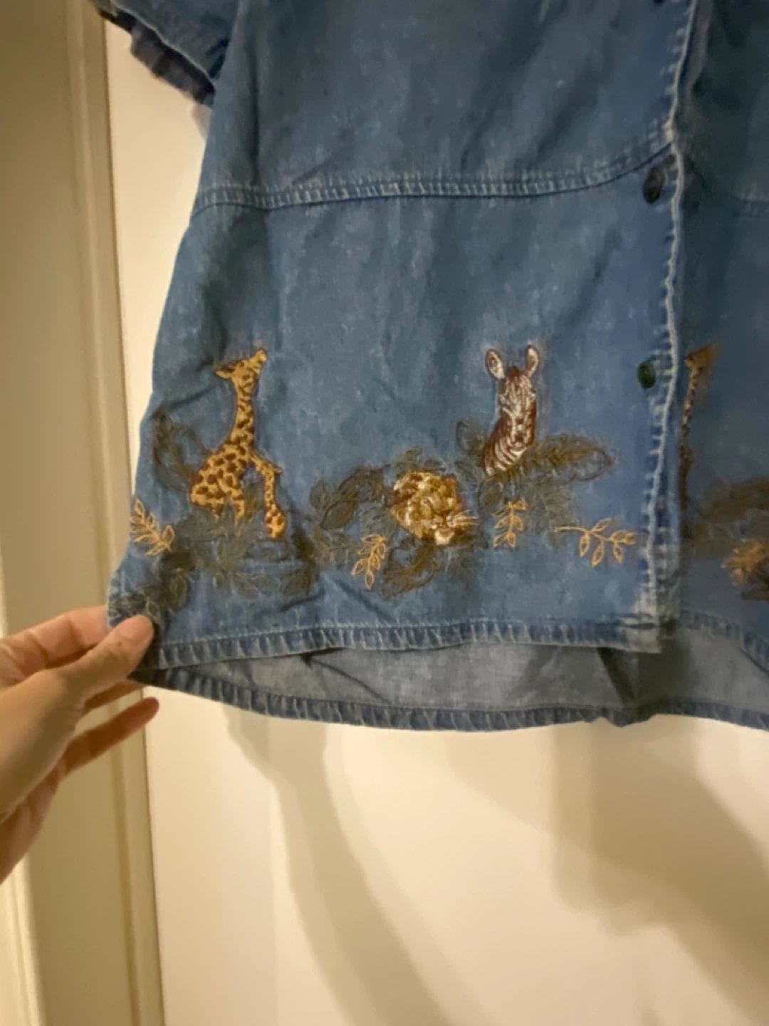 Vintage denim shirt - photo 3