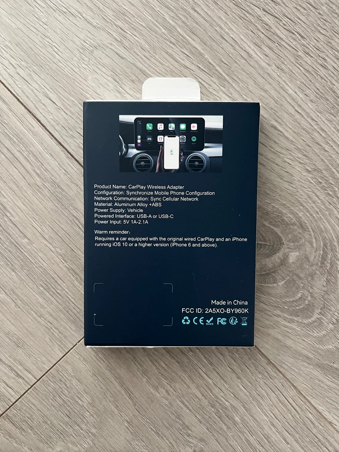 Wireless CarPlay Adapter BY960H - photo 4