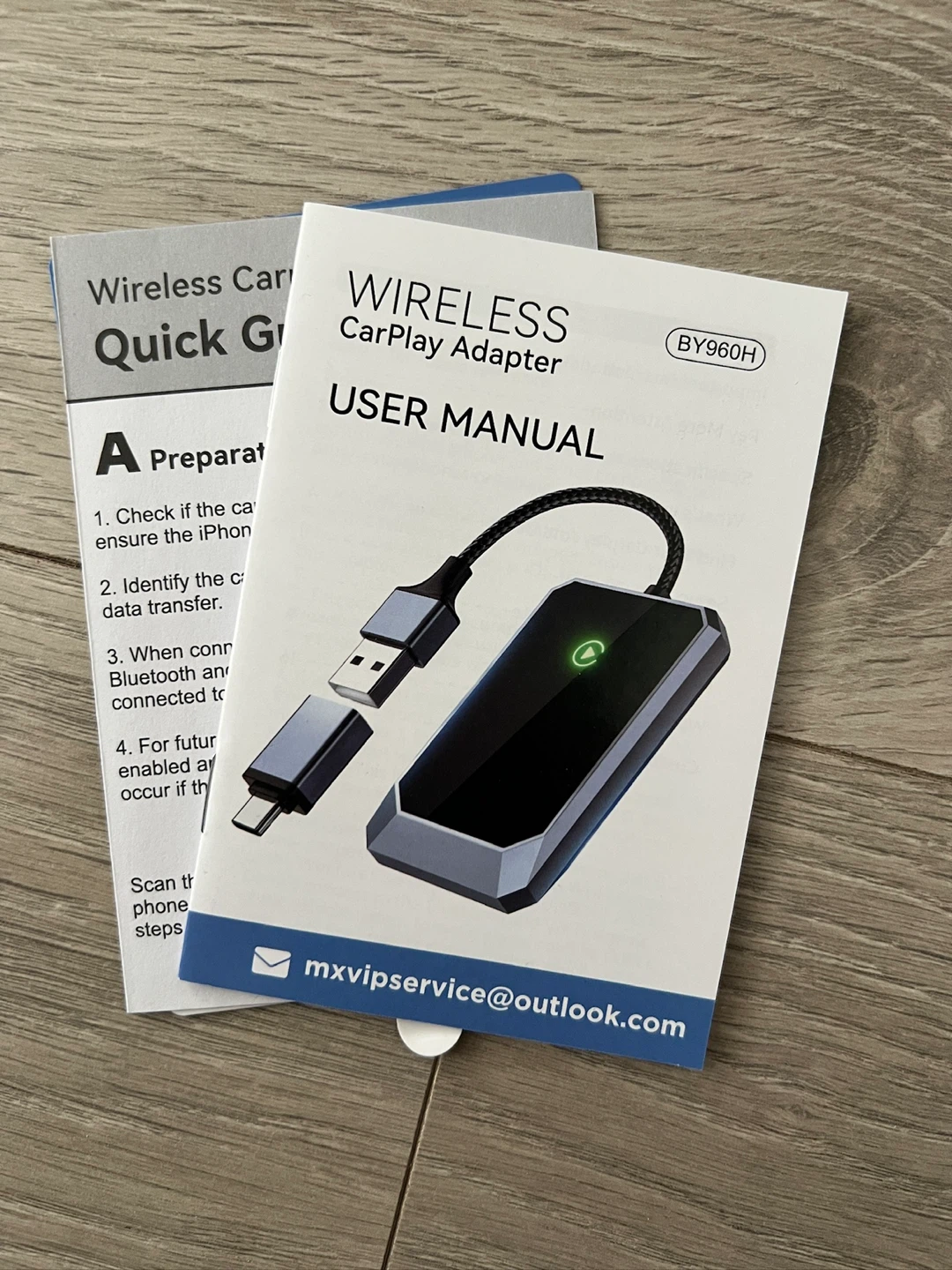 Wireless CarPlay Adapter BY960H - photo 2