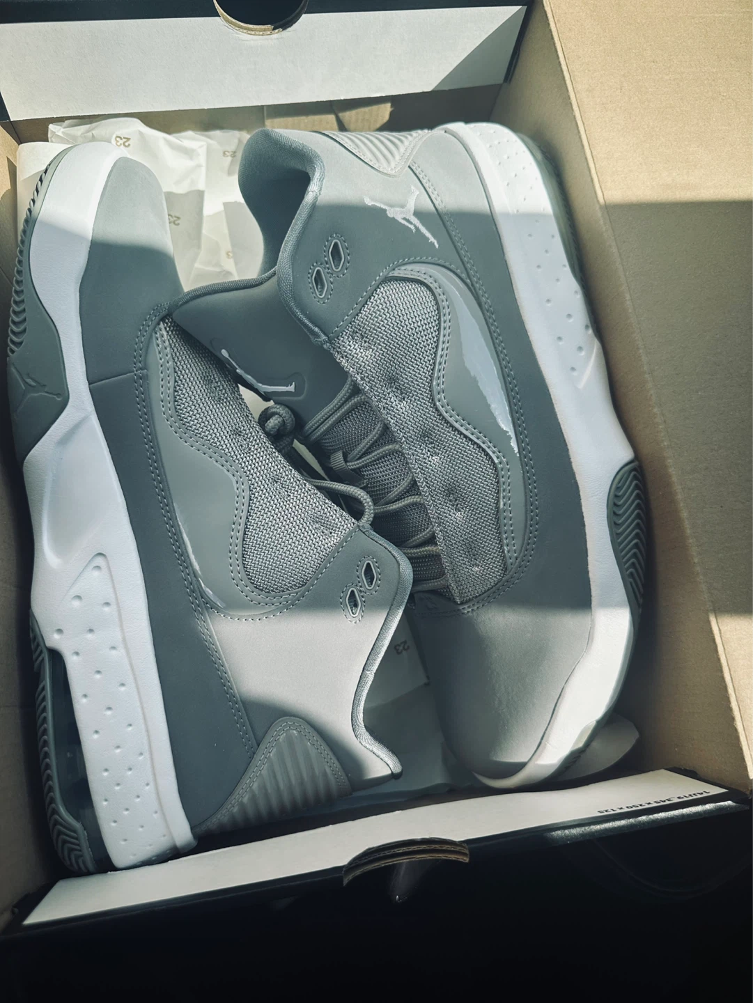 Air Jordan max arura 2 Low Men's Shoes Grey