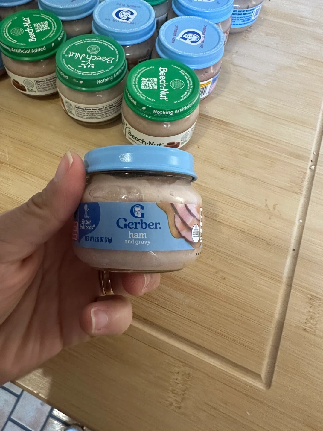 Gerber & Beech-Nut Baby Food Jars - photo 2