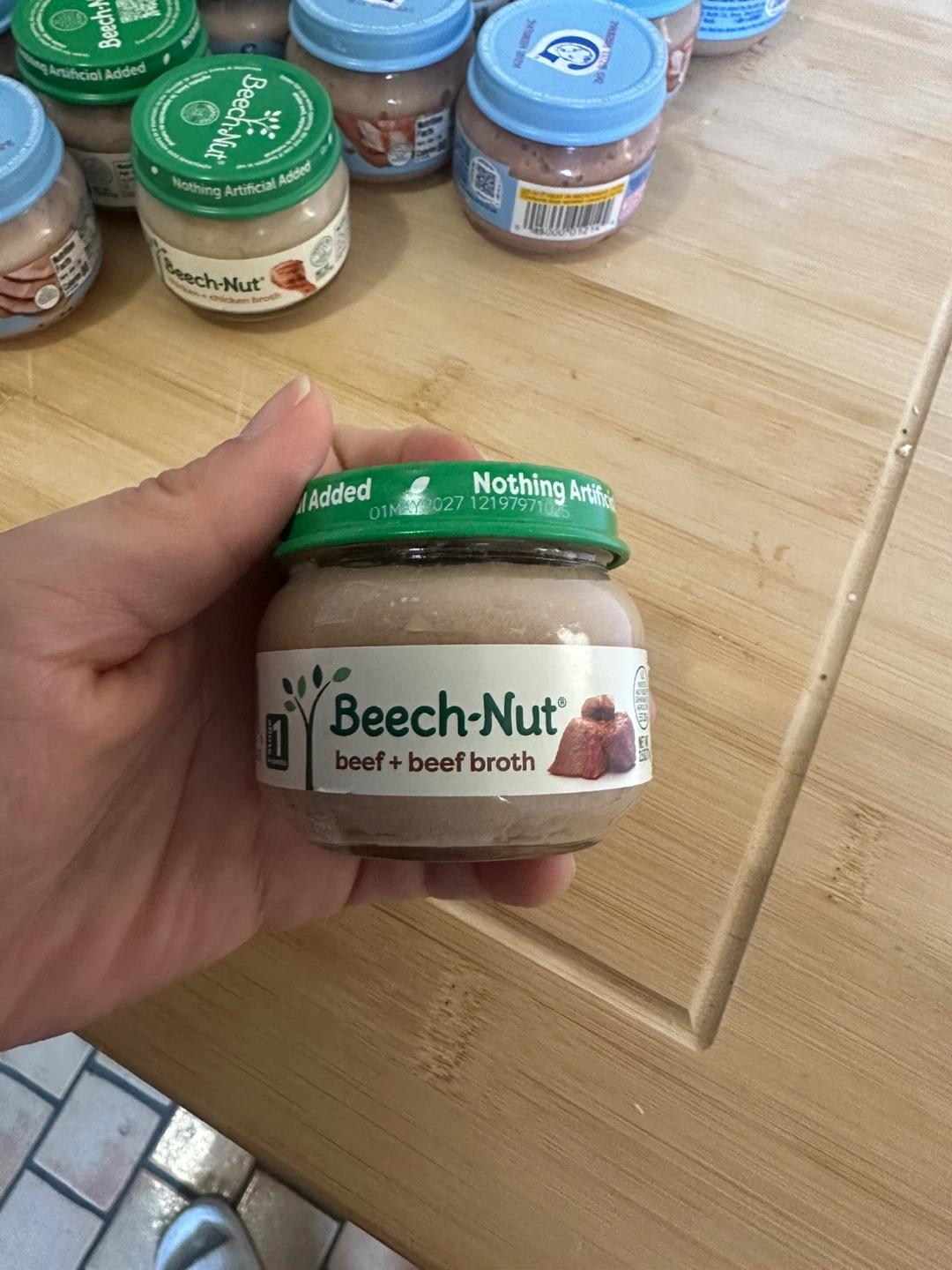 Gerber & Beech-Nut Baby Food Jars - photo 4