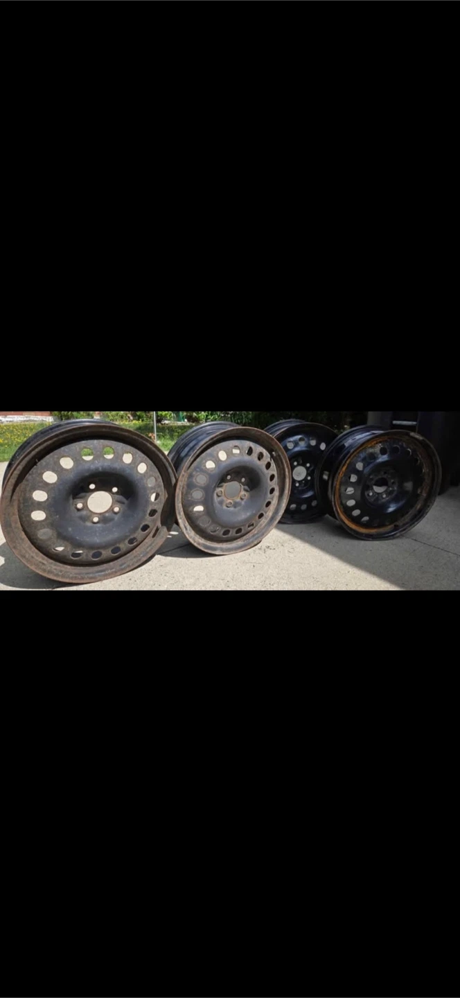 Set of 4 Steel Wheels - photo 4