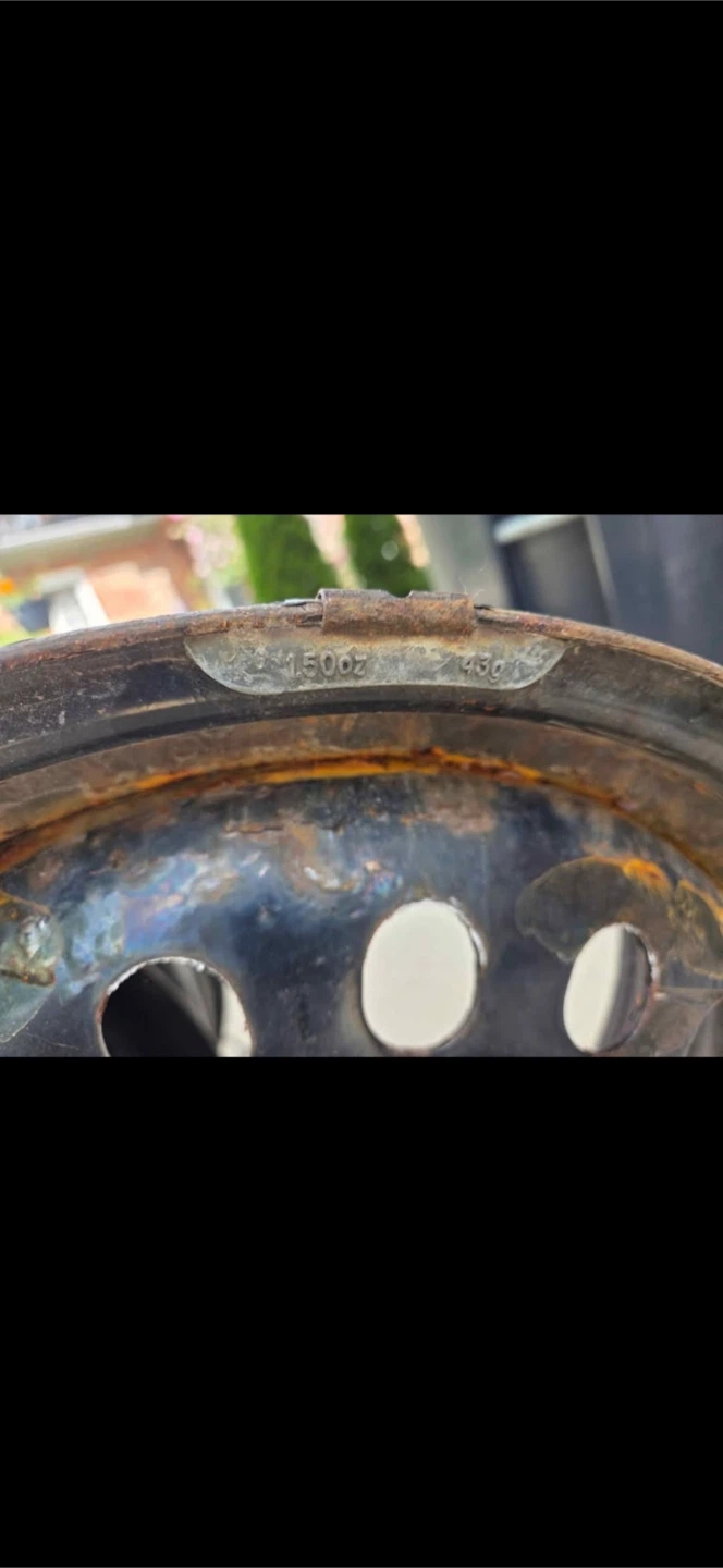 Set of 4 Steel Wheels - photo 2